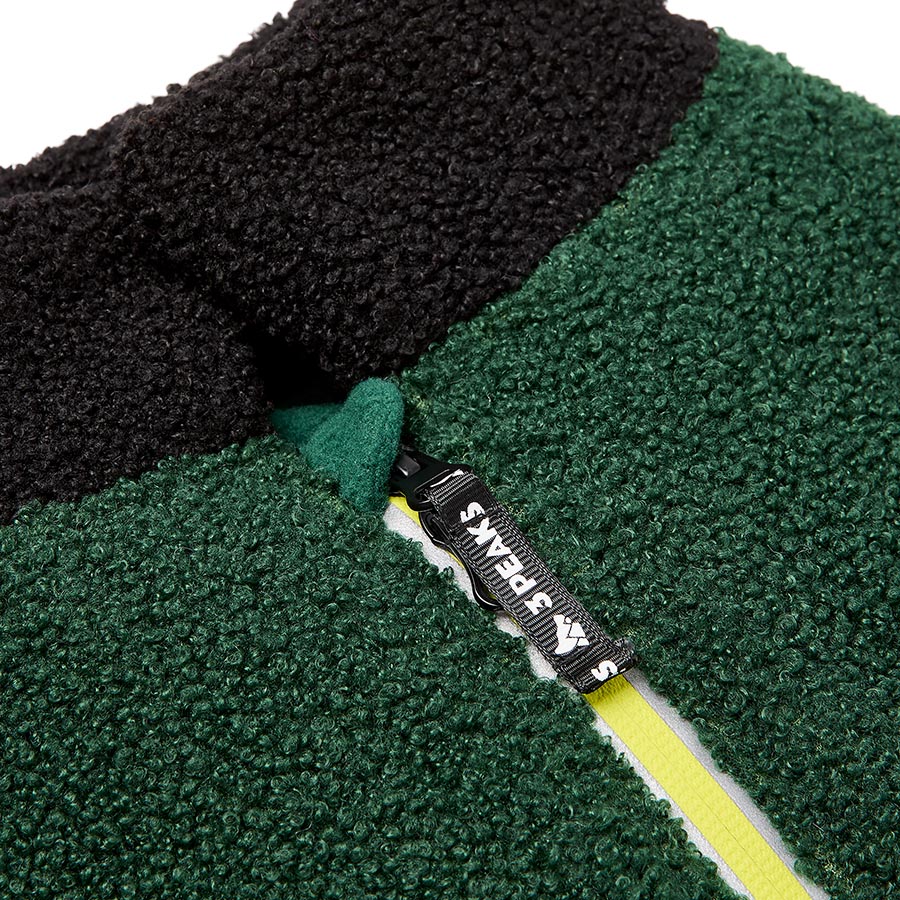 3 Peaks Shower Resistant Sherpa Dog Jacket Green