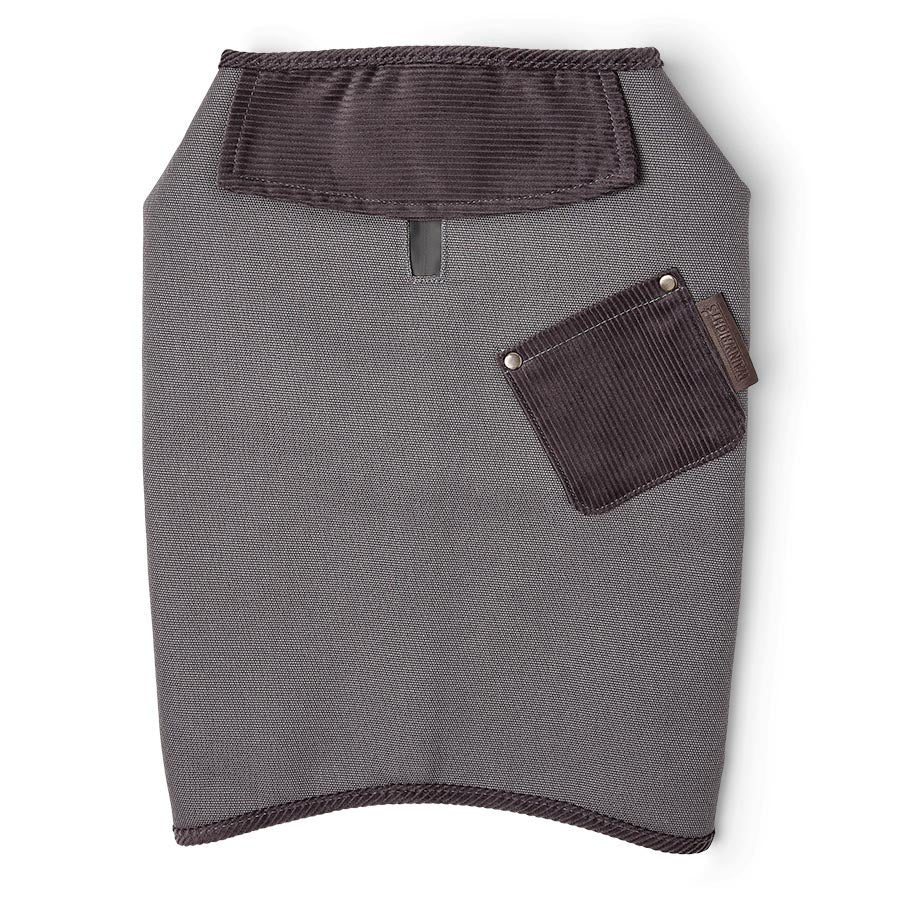 Wainwright's Waterproof Canvas Dog Jacket Grey