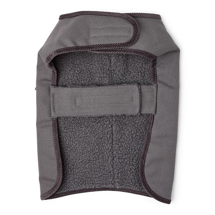Wainwright's Waterproof Canvas Dog Jacket Grey