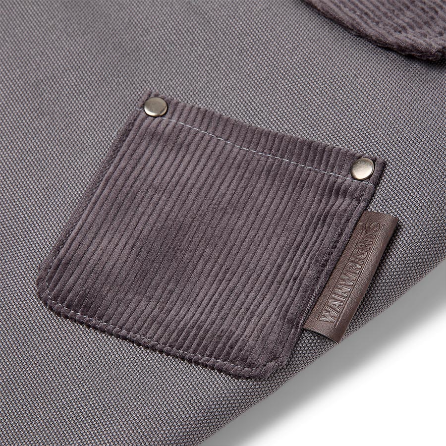 Wainwright's Waterproof Canvas Dog Jacket Grey