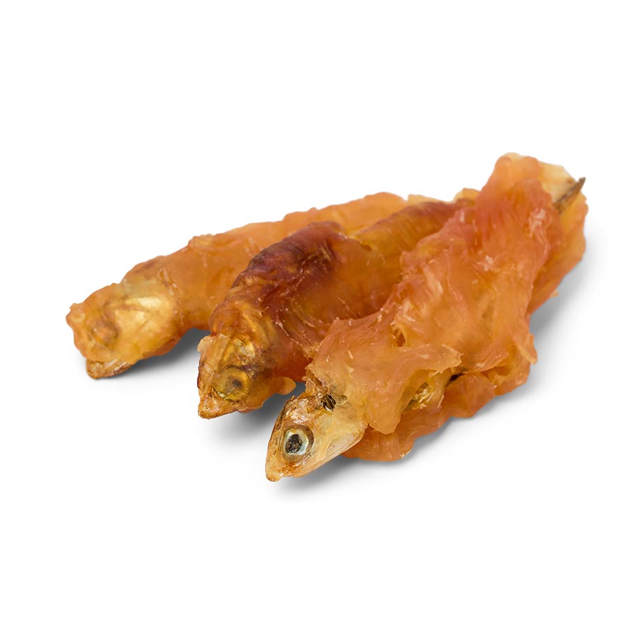 Seriously Good Wrap 'N' Nibble Cat Treats with Fish & Chicken 30g