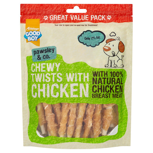 Good Boy Chicken Twists Dog Treats