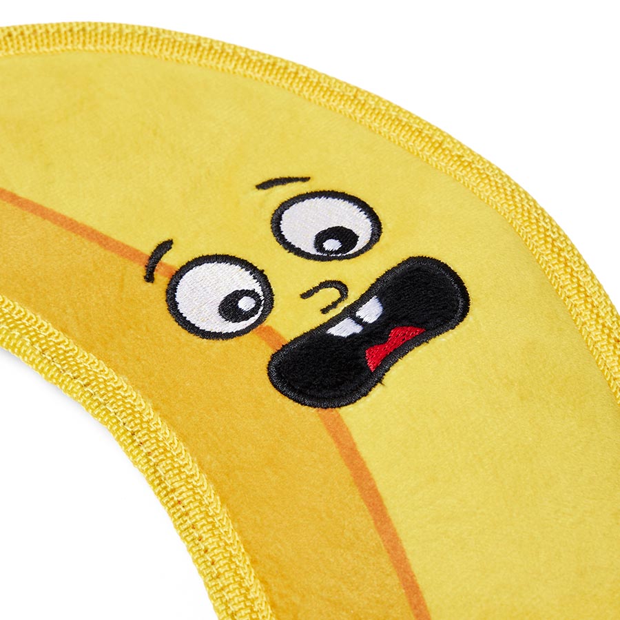 Pets at Home Flattie Fruits Crinkle & Squeaky Dog Toy Assorted