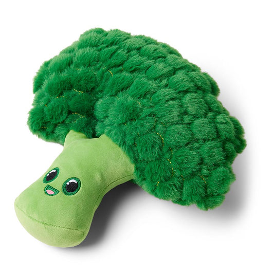 Pets at Home Bemused Broccoli Squeaky Dog Toy