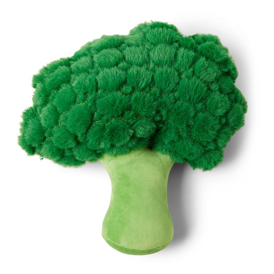 Pets at Home Bemused Broccoli Squeaky Dog Toy