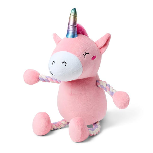 Pets at Home Rope Unicorn Dog Toy Large