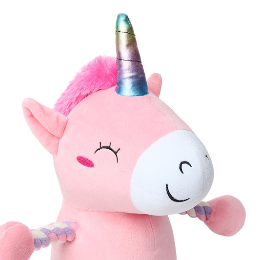 Pets at Home Rope Unicorn Dog Toy Large