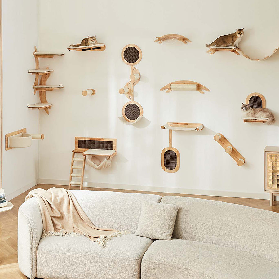 Lords & Labradors Malmo Cog Step Wall Cat Climber