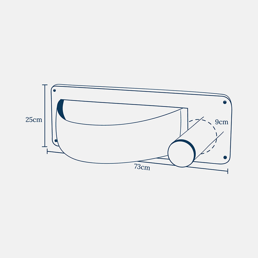 Lords & Labradors Malmo Sleep & Scratch Wall Cat Climber
