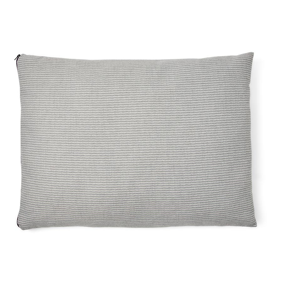 Pets at Home Pillow Mattress Dog Bed Grey Stripe