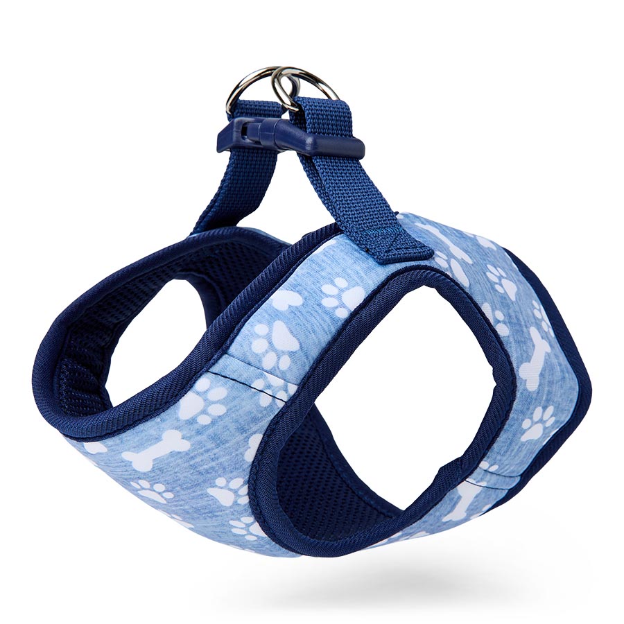 Pets at Home Paw & Bone Dog Harness Blue