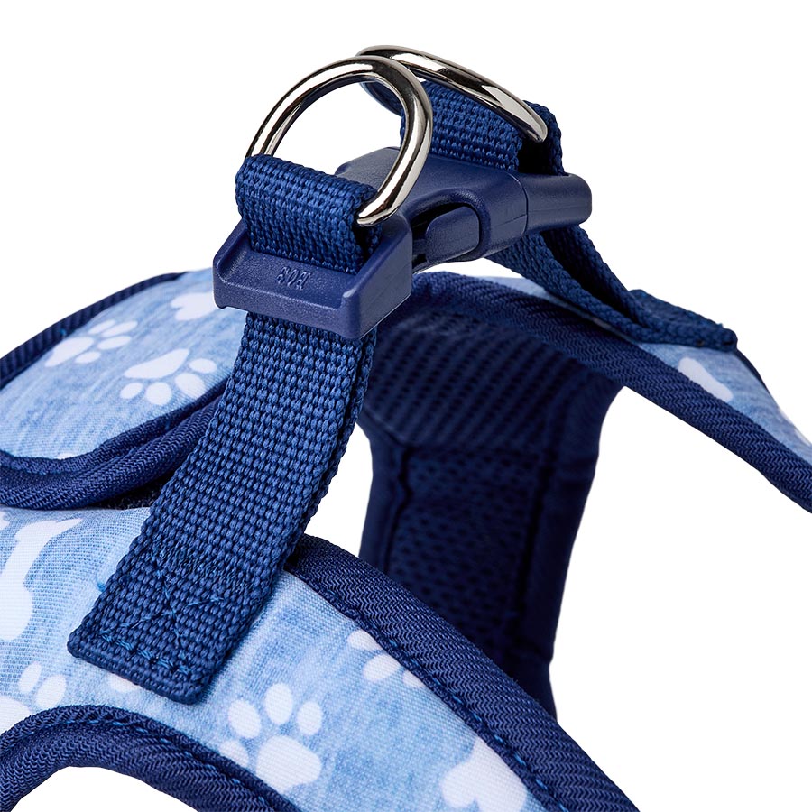 Pets at Home Paw & Bone Dog Harness Blue
