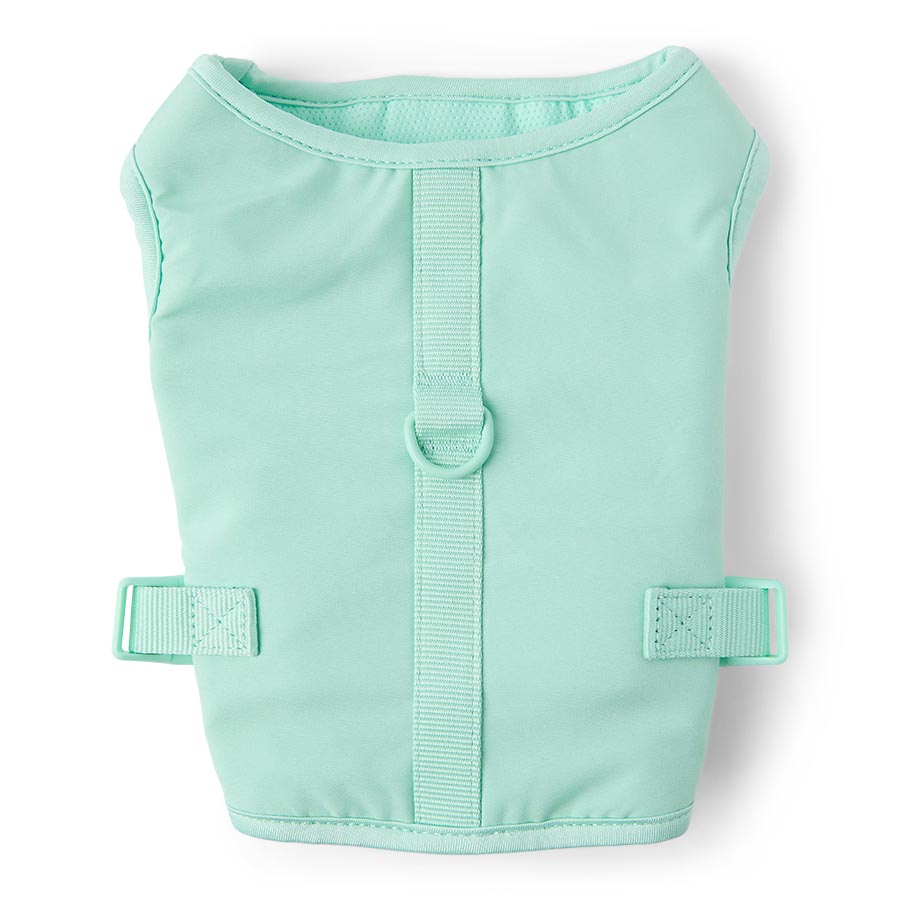 Pets at Home Colour Changing Cooling Dog Harness Mint Green