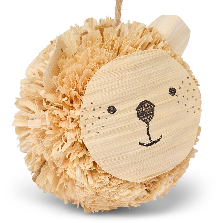 Pets at Home Hanging Cornleaf Bear Small Animal Gnaw