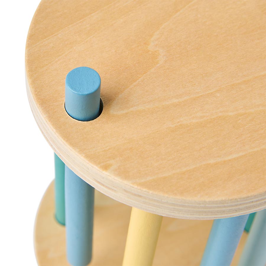 Pets at Home Small Animal Wooden Hay & Play Roll Toy