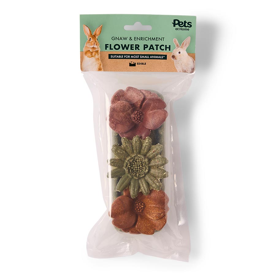 Pets at Home Flower Patch Small Animal Gnaw Treat 180g