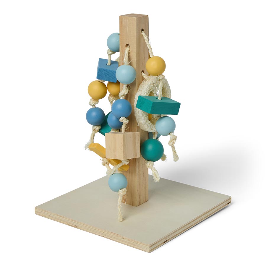 Pets at Home Small Animal Wooden Activity Post Toy