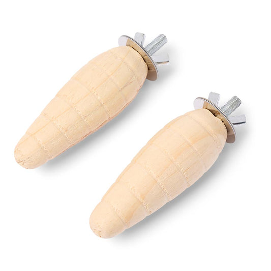 Pets at Home Wooden Carrot Small Animal Gnawers x2