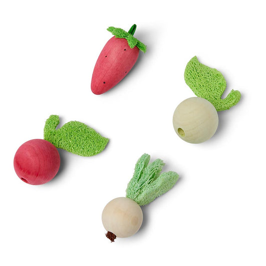 Pets at Home Wood & Loofah Fruit & Veg Small Animal Gnaw
