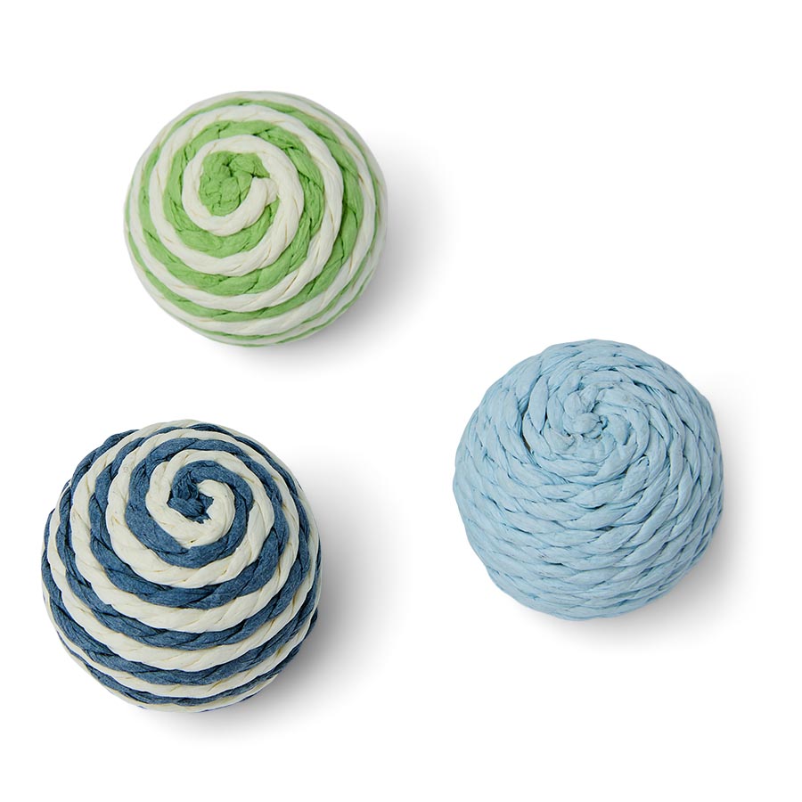 Pets at Home Twisted Paper Ball Small Animal Gnaw