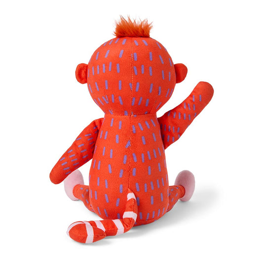 Pets at Home Sunny Daze Summer Medium Monty Monkey Squeaky Dog Toy