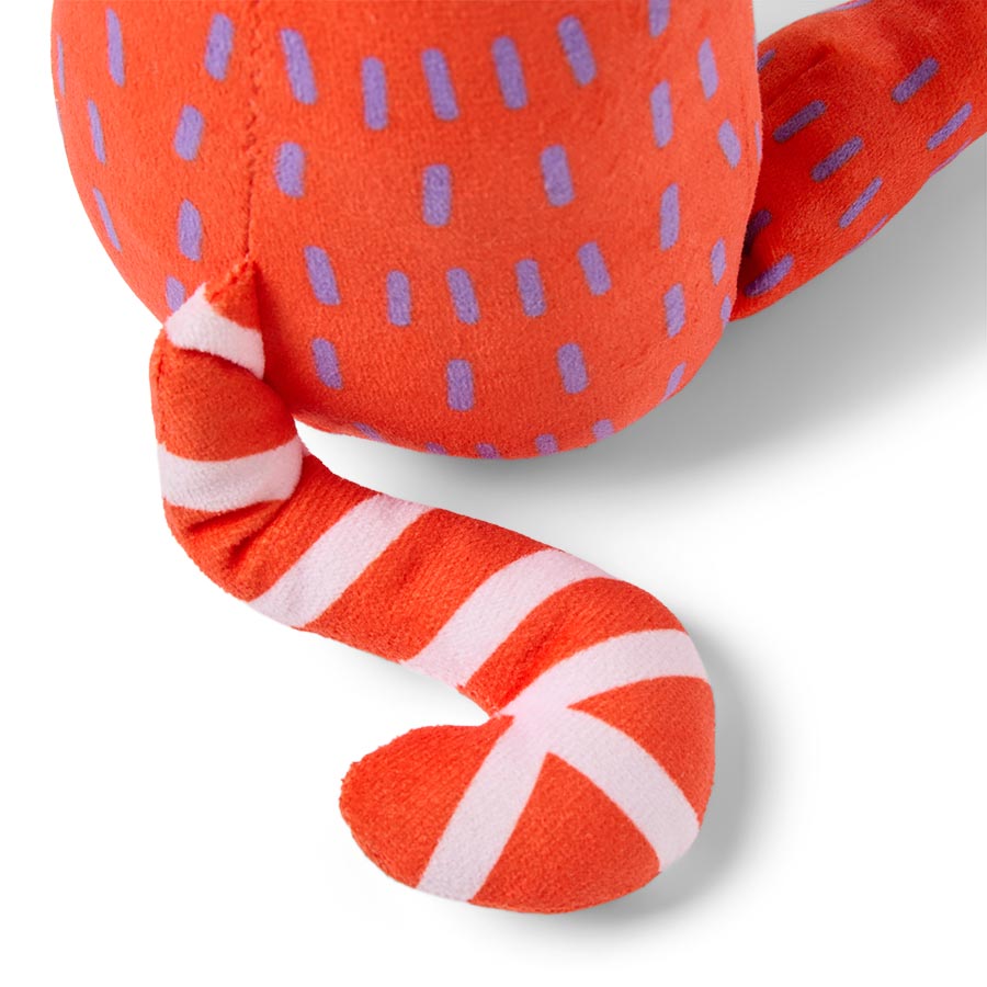 Pets at Home Sunny Daze Summer Medium Monty Monkey Squeaky Dog Toy