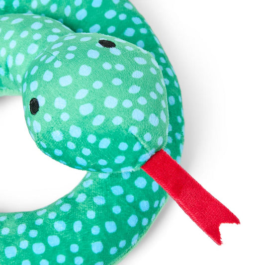 Pets at Home Sunny Daze Plush Sssssuzy Snake Dog Toy Assorted