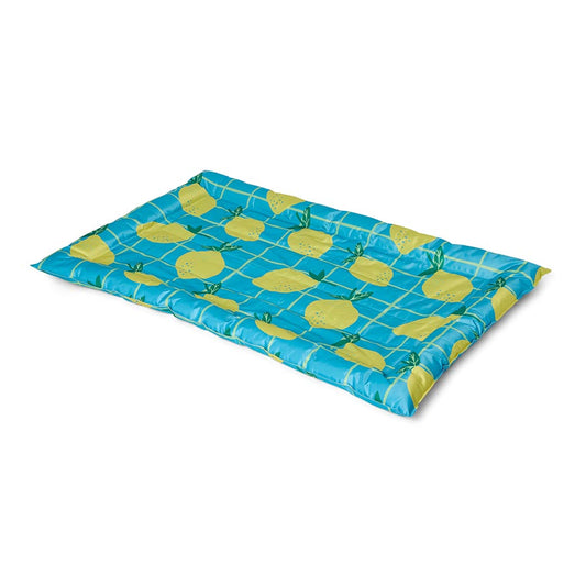 Pets at Home Sunny Lovely Lemons Cooling Dog Crate Mat