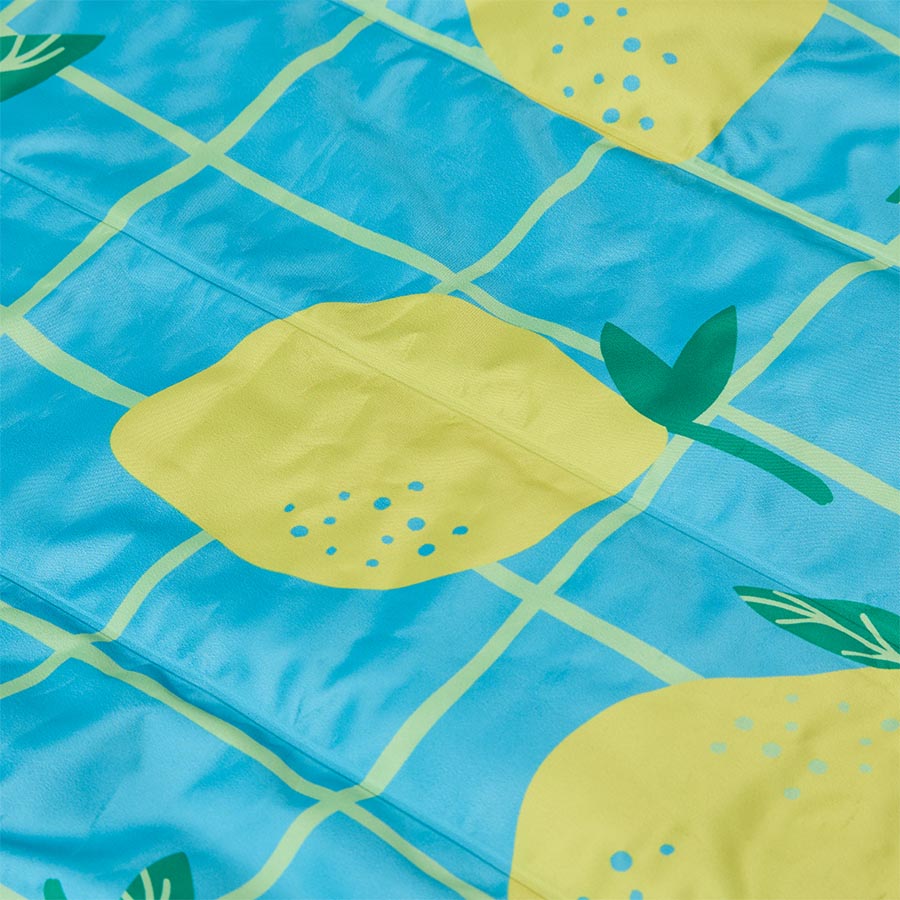 Pets at Home Sunny Lovely Lemons Cooling Dog Crate Mat