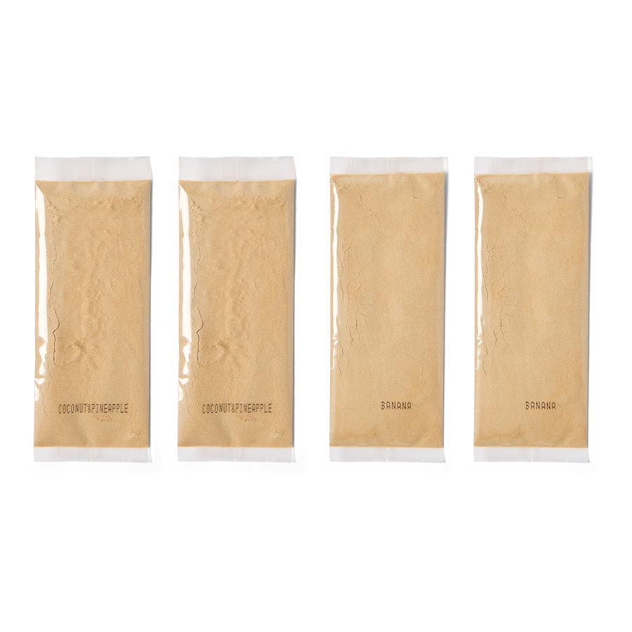 Pets at Home Sunny Daze Ice Pop Coconut & Pineapple & Banana x4 Refill Pack 80g