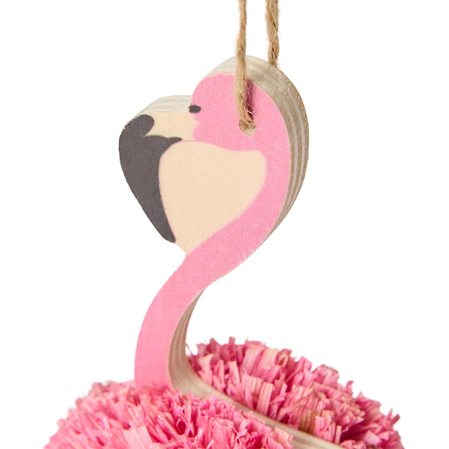 Pets at Home Sunny Daze Cornleaf Flamingo Small Animal Gnaw
