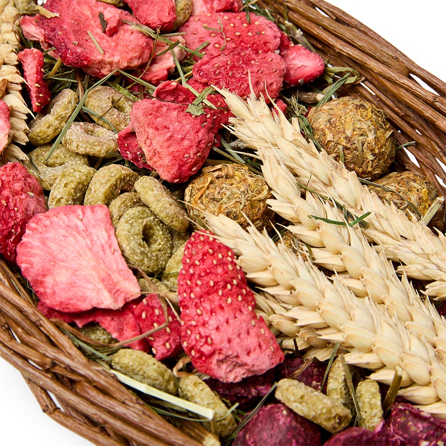 Pets at Home Spring Harvest Basket Small Animal Treat 160g