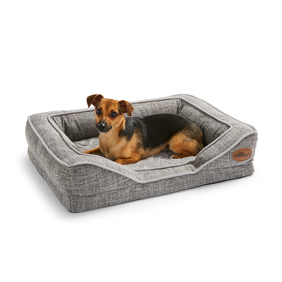 Silentnight Orthopaedic Pet Bed Grey