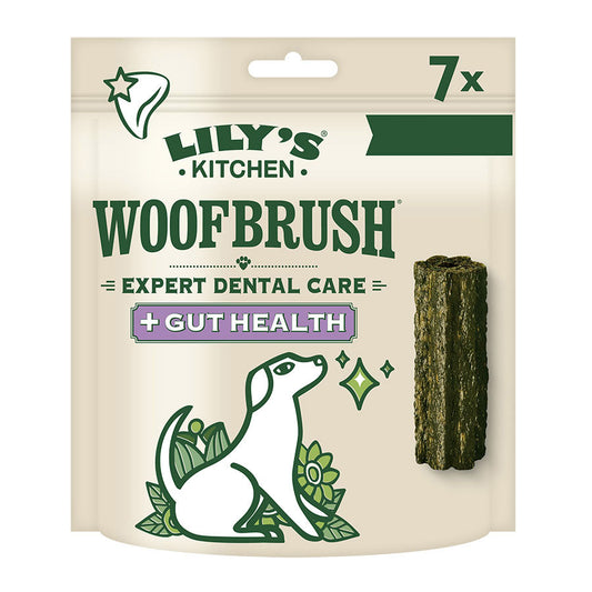 Lily's Kitchen Woofbrush Daily Dental Gut Health Dog Chews