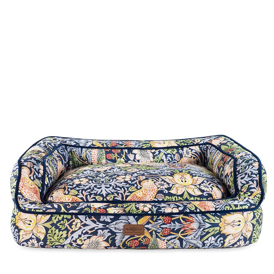 William Morris Strawberry Thief Pet Sofa