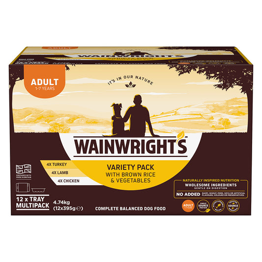 Wainwright's Adult Wet Dog Food Variety