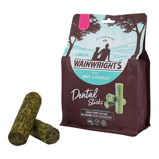 Wainwright's Large Breed Dog Dental Sticks With Mint & Parsley