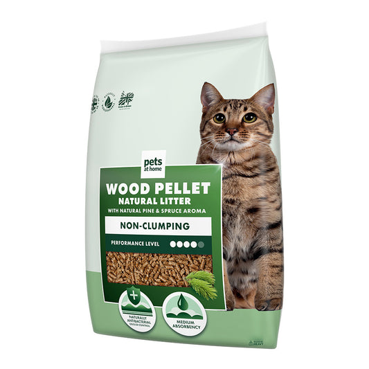 Pets at Home Pine & Spruce Aroma Pellet Cat Litter
