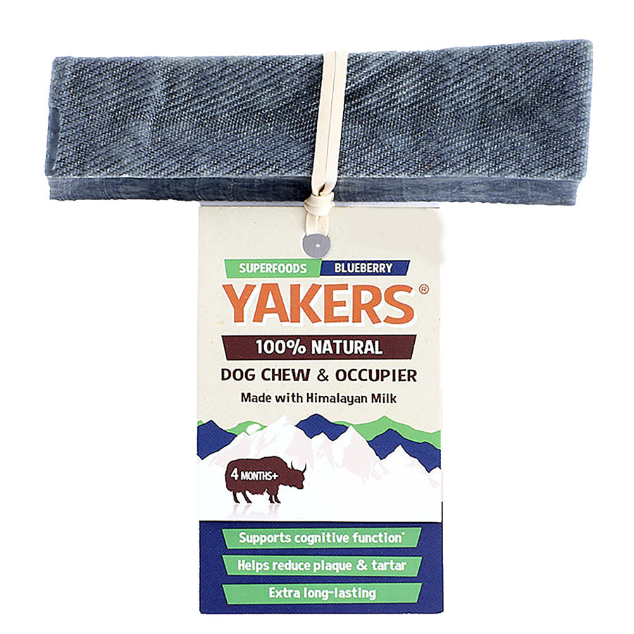 Yakers Dog Chew Treat Blueberry