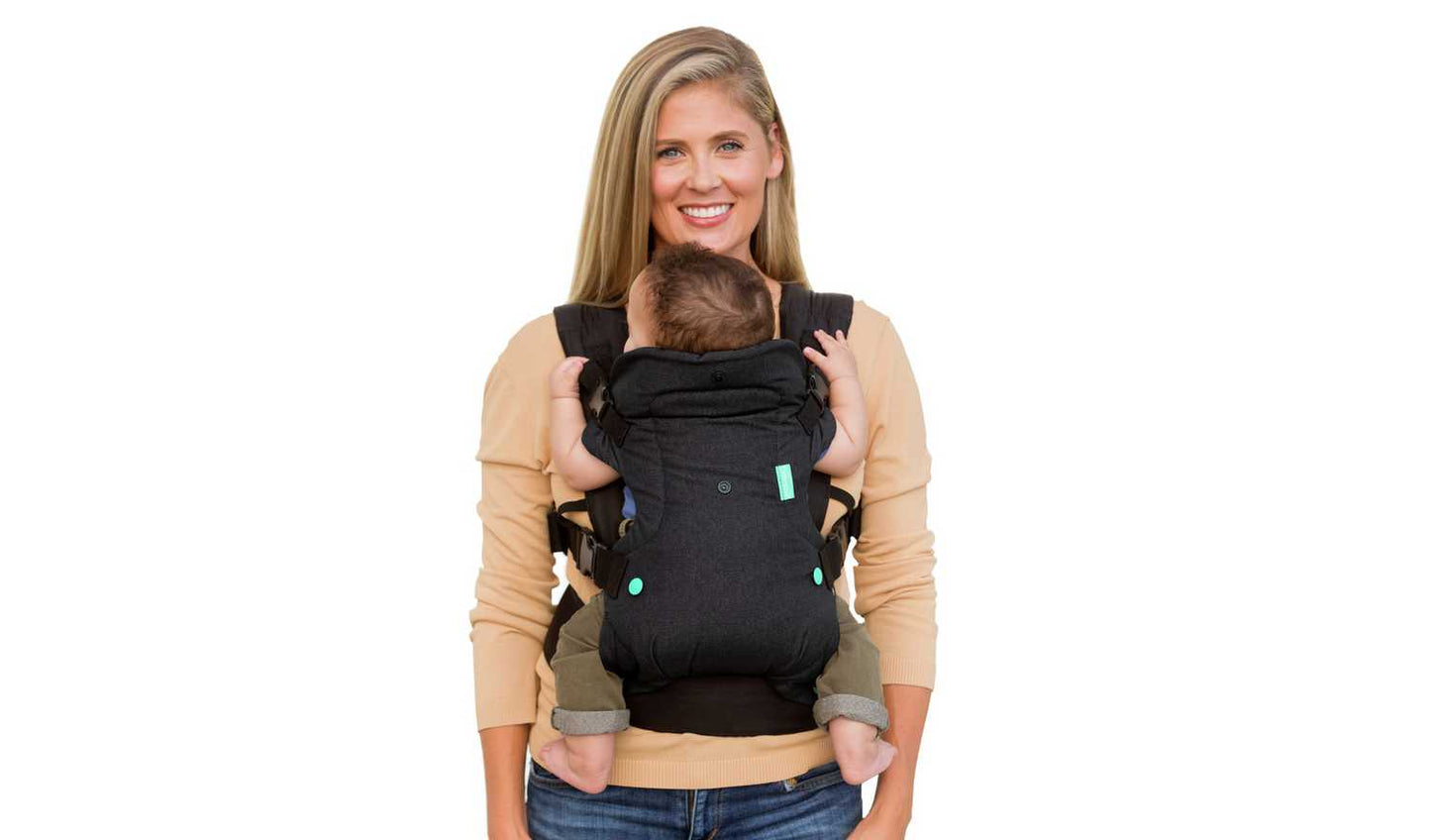 Flip Advanced 4-in-1 Baby Carrier Black Denim
