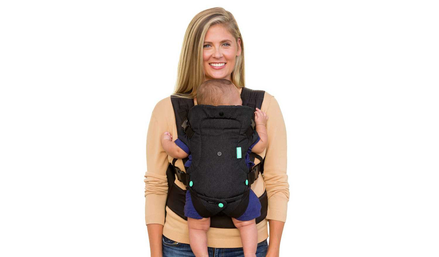 Flip Advanced 4-in-1 Baby Carrier Black Denim