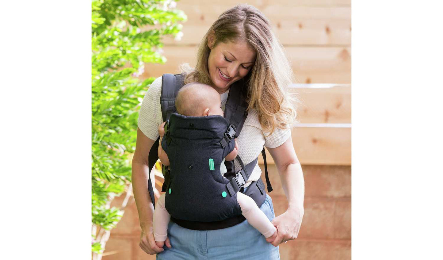 Flip Advanced 4-in-1 Baby Carrier Black Denim