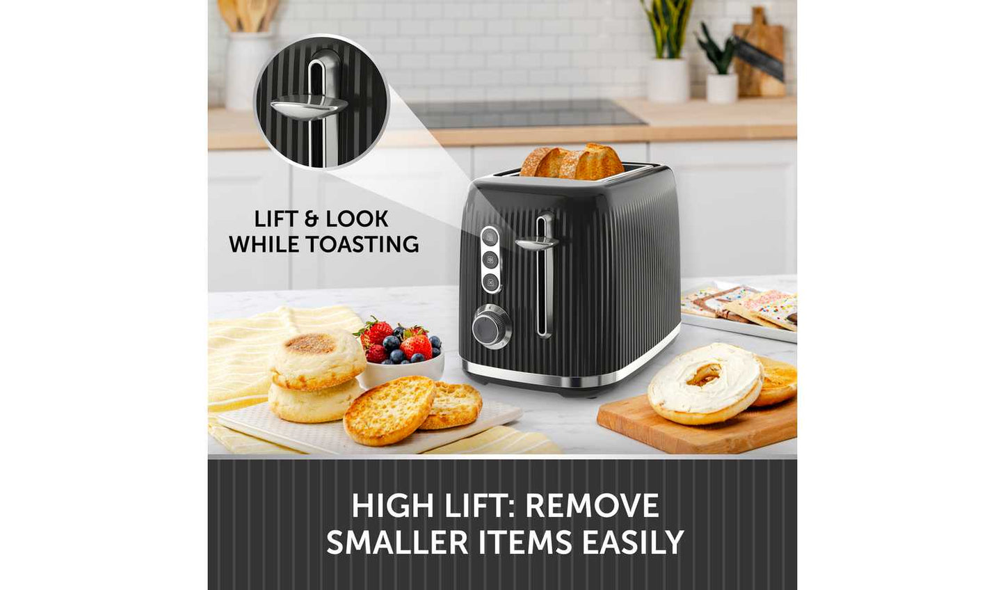 Breville VTR001 Bold 2 Slice Toaster - Black