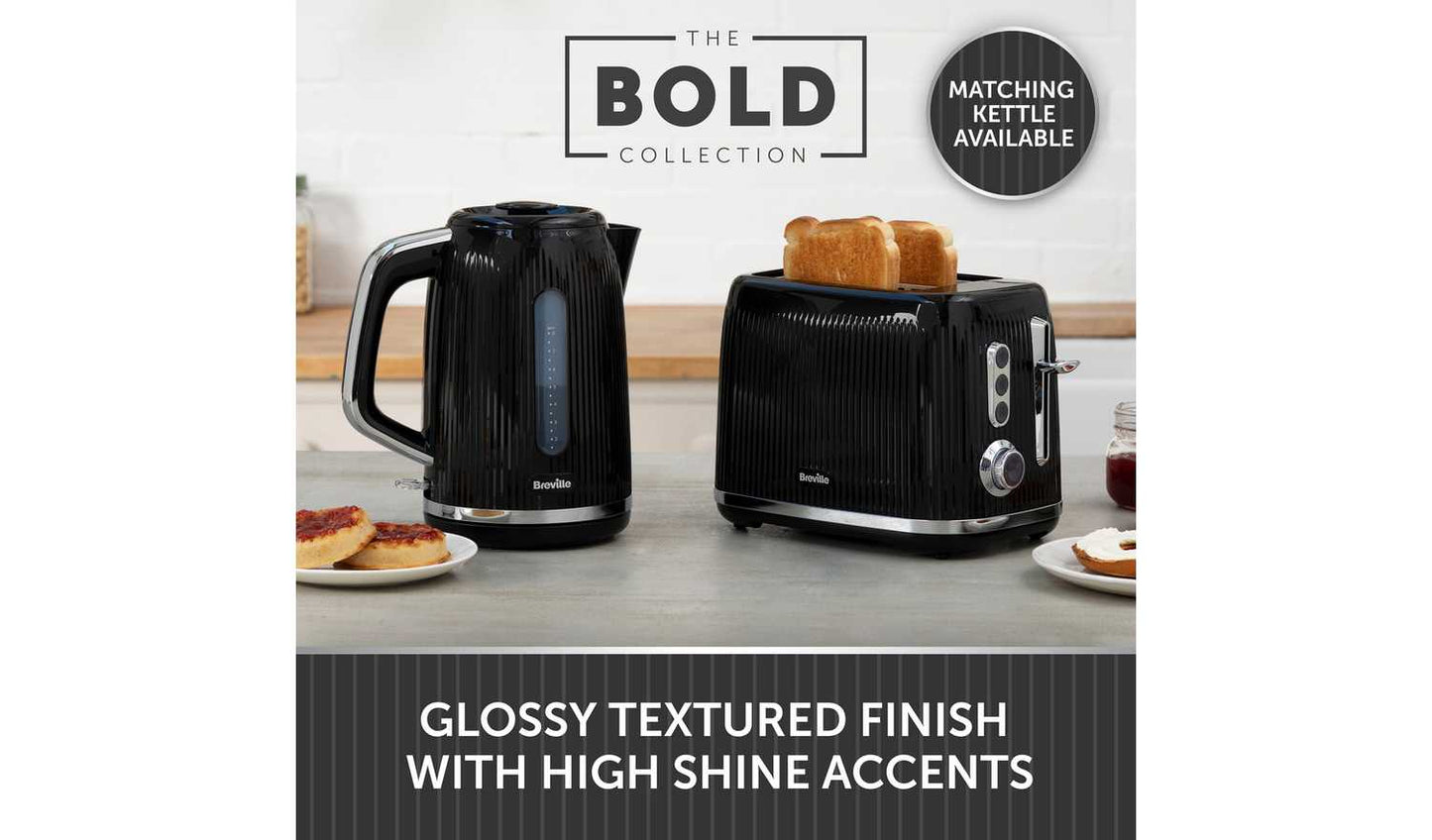 Breville VTR001 Bold 2 Slice Toaster - Black