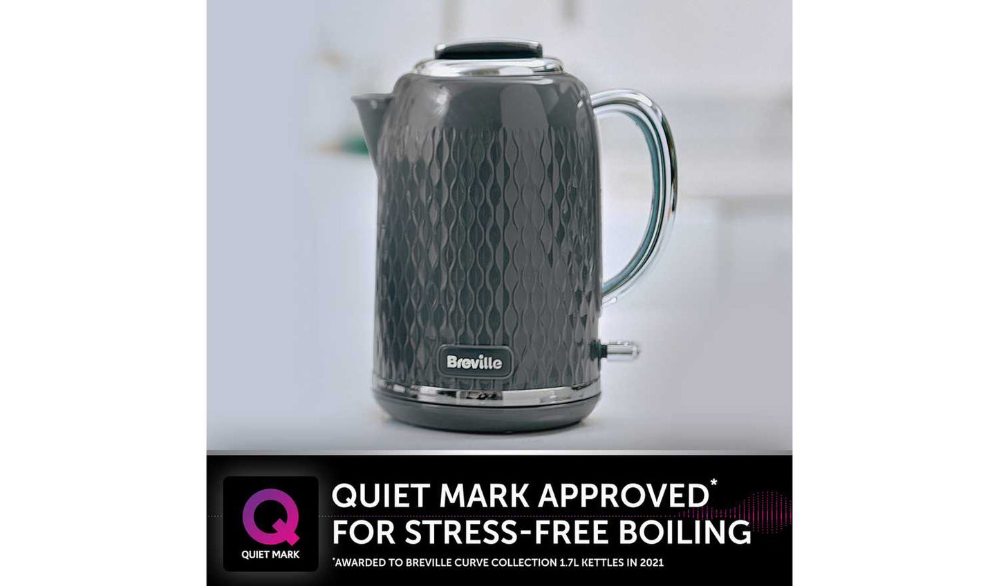 Breville VKT227 Curve Kettle - Grey and Chrome