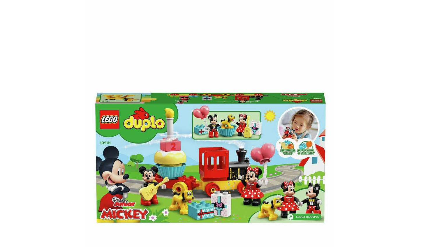 LEGO DUPLO Disney Mickey and Minnie Birthday Train Toy 10941
