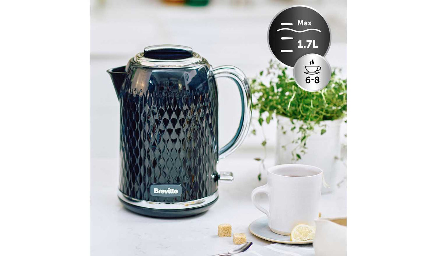 Breville VKT017 Curve Kettle - Black and Chrome