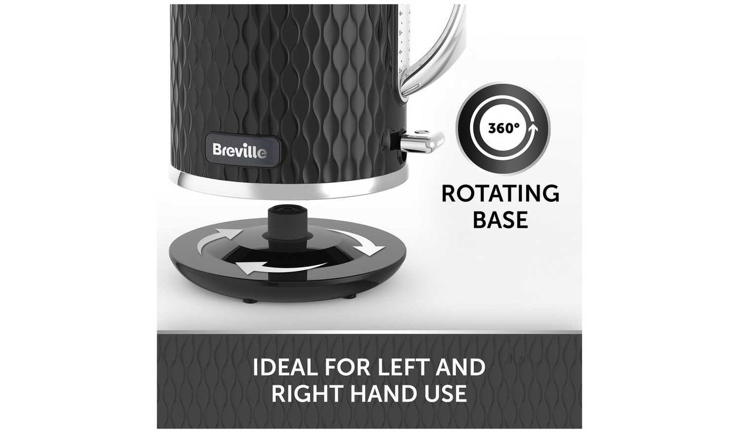 Breville VKT017 Curve Kettle - Black and Chrome