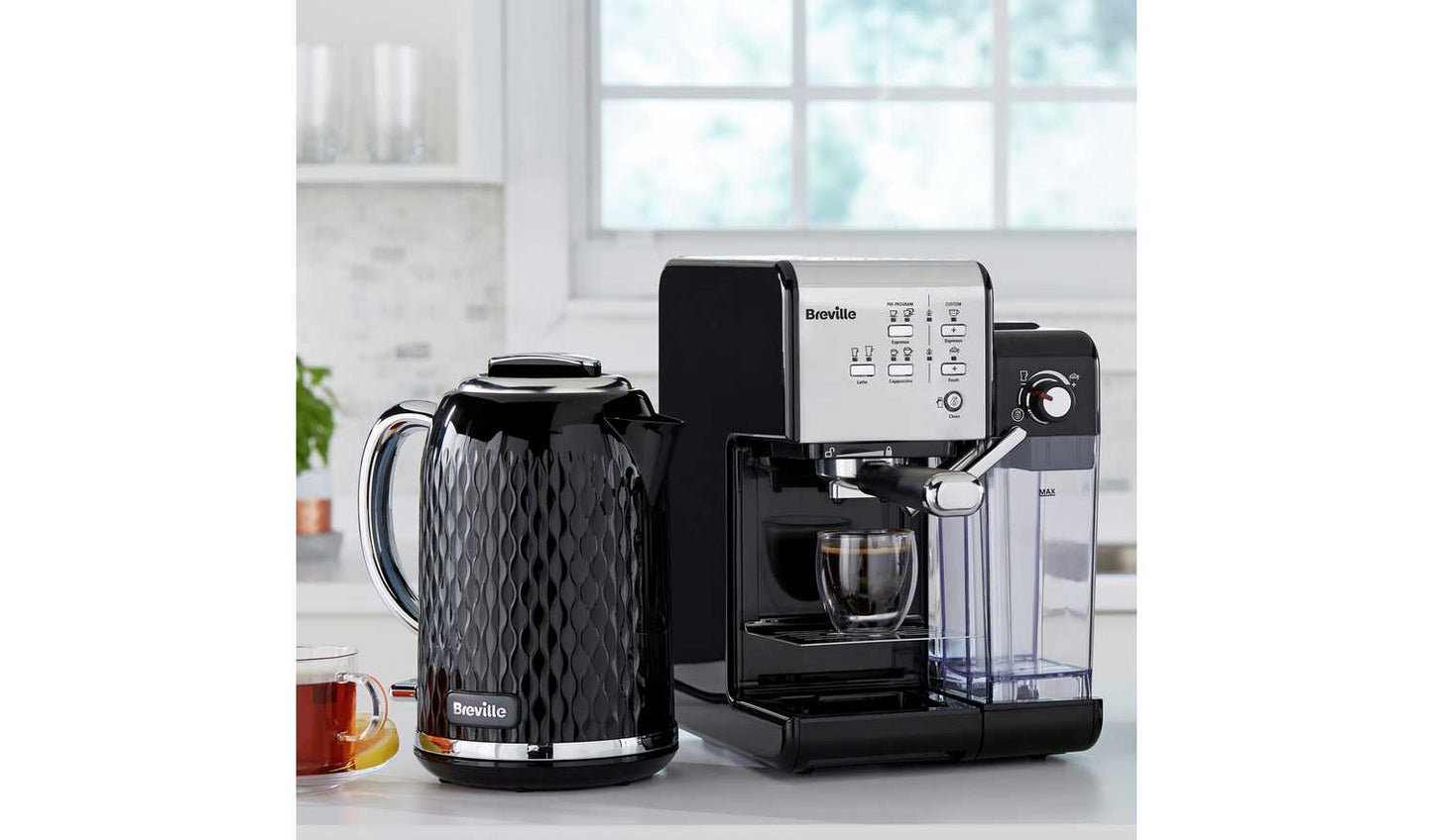 Breville VKT017 Curve Kettle - Black and Chrome