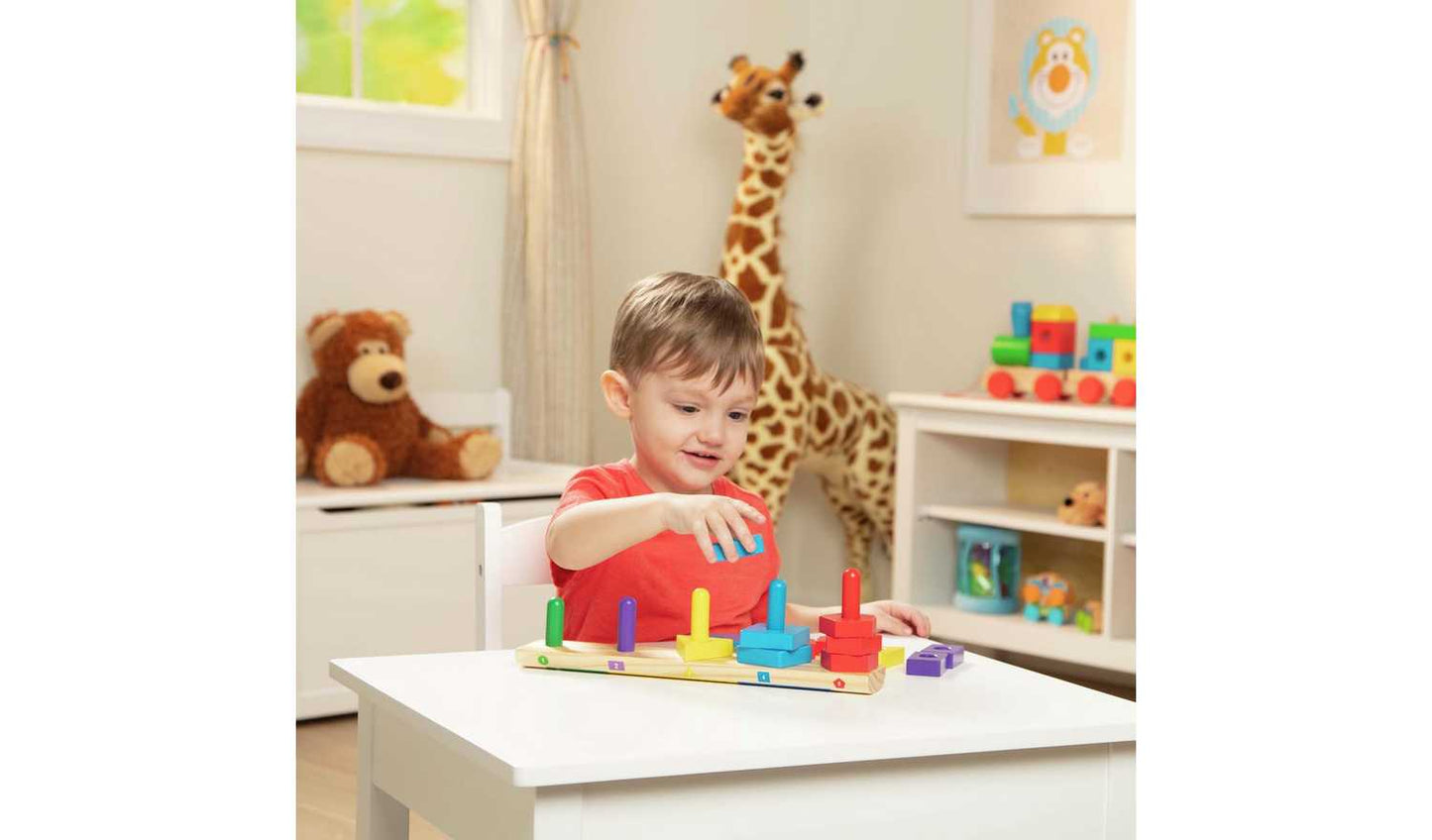Melissa & Doug Stack Sort Board Toy